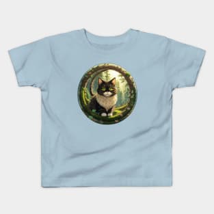 Norwegian Forest Kitten Kids T-Shirt